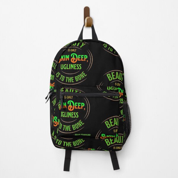 Item preview, Irish Proverb - Beauty Is Only Skin Deep, Ugliness Is To The Bone designed and sold by IrishProverbs.