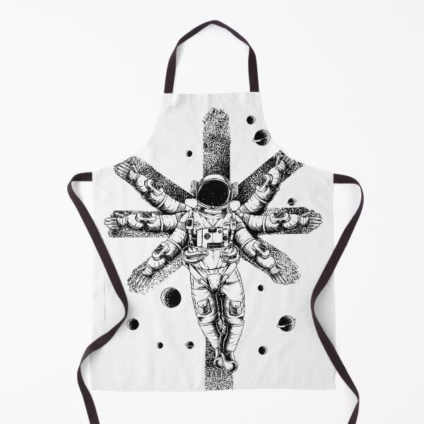 Item preview, Space Savior (Black Print) designed and sold by MaddFictional.