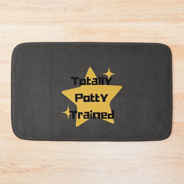 Item preview, Totally Potty Trained Graphic - Gold Star designed and sold by DaddyKoti.