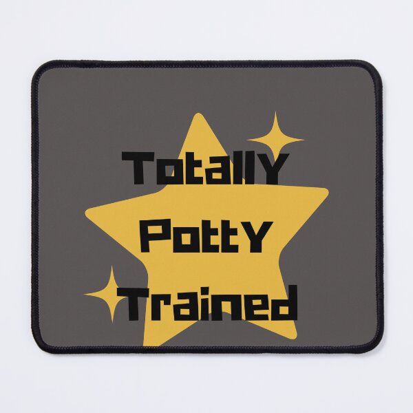 Item preview, Totally Potty Trained Graphic - Gold Star designed and sold by DaddyKoti.