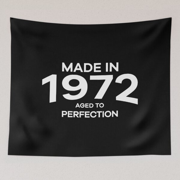 Item preview, Made In 1972 Aged To Perfection Funny Birthday designed and sold by DianaMargaret.