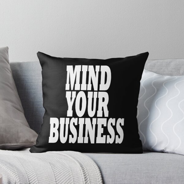 Item preview, mind your business designed and sold by DianaMargaret.