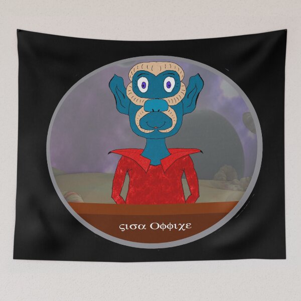Item preview, Alien Visa Office designed and sold by Nicole Kiefer.