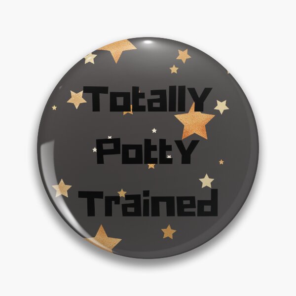 Item preview, Totally Potty Trained Graphic - Stars designed and sold by DaddyKoti.