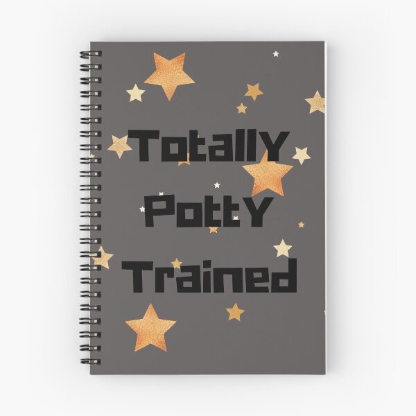 Aperçu de l'œuvre Graphique Totally Potty Trained - Étoiles créée et vendue par DaddyKoti.