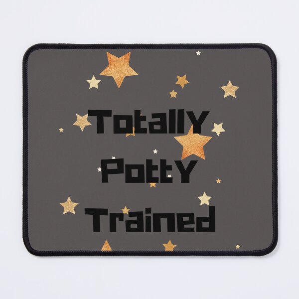 Item preview, Totally Potty Trained Graphic - Stars designed and sold by DaddyKoti.