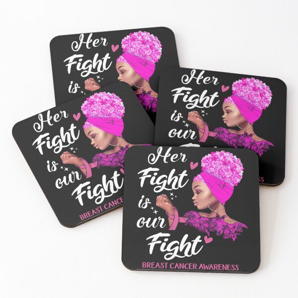 Item preview, Breast Cancer Awareness - Her Fight is Our Fight designed and sold by RidnerStore.