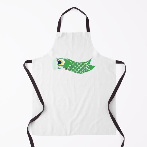 Item preview, Green Koinobori Fish Flag. Child. designed and sold by CriticalC404.