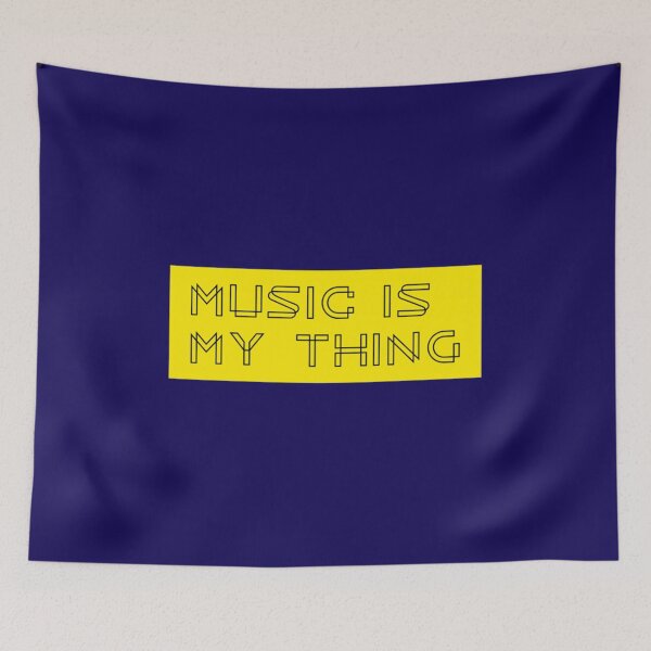 Item preview, MUSIC IS MY THING designed and sold by PedriGavia.