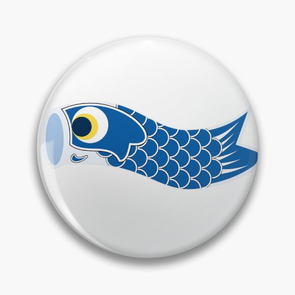 Item preview, Blue Koinobori Fish Flag. Child. designed and sold by CriticalC404.