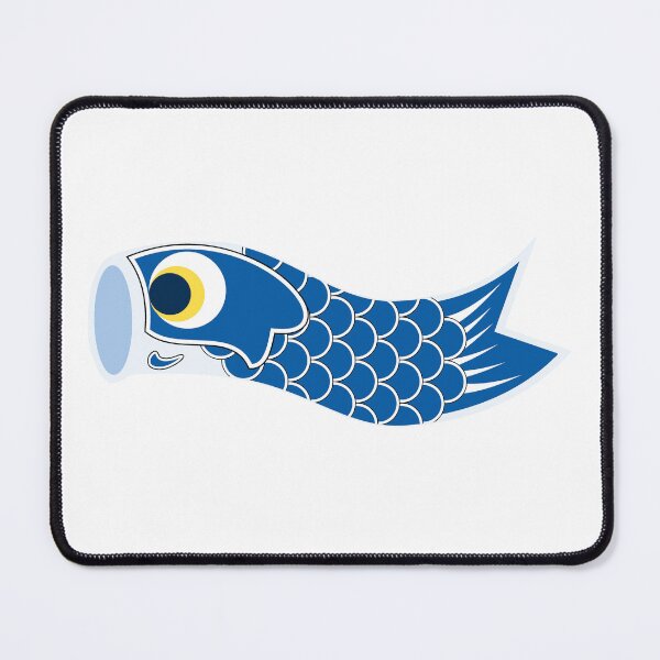 Item preview, Blue Koinobori Fish Flag. Child. designed and sold by CriticalC404.