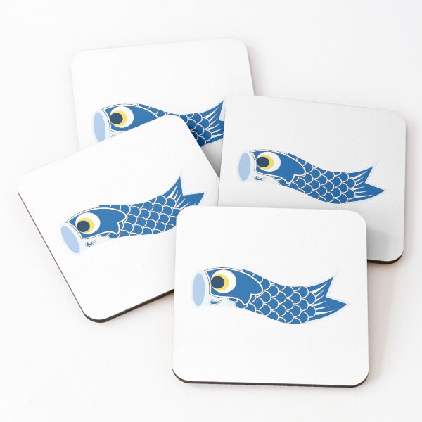 Item preview, Blue Koinobori Fish Flag. Child. designed and sold by CriticalC404.