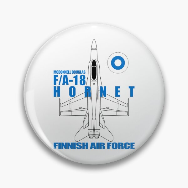 Item preview, FA-18 Hornet Finnische Luftwaffe - Ilmavoimat   designed and sold by arcadeshirtsdd.