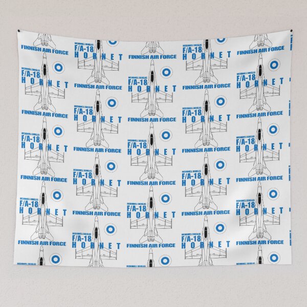 Item preview, FA-18 Hornet Finnische Luftwaffe - Ilmavoimat   designed and sold by arcadeshirtsdd.