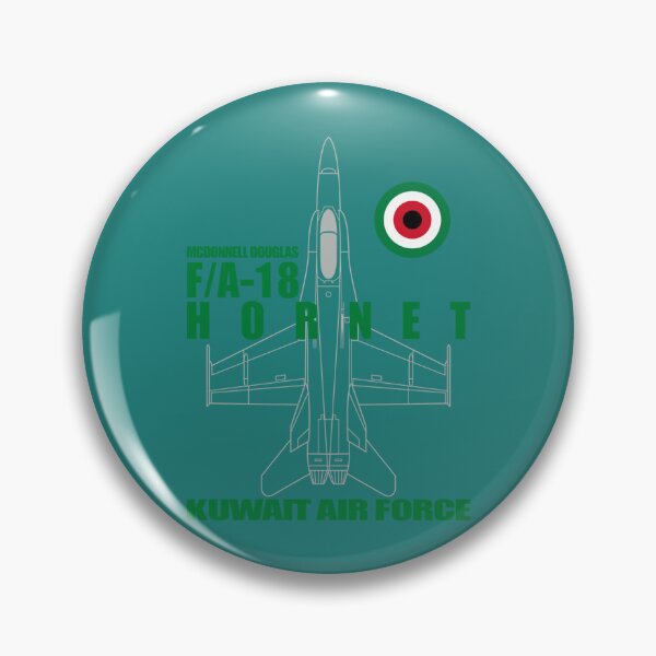 Item preview, FA-18 Hornet Luftwaffe von Kuwait   designed and sold by arcadeshirtsdd.