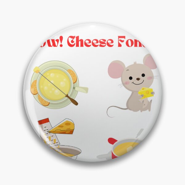 Item preview, Wow! Cheese Fondue Mouse, Cheese And Cheese Fondue designed and sold by debmund.