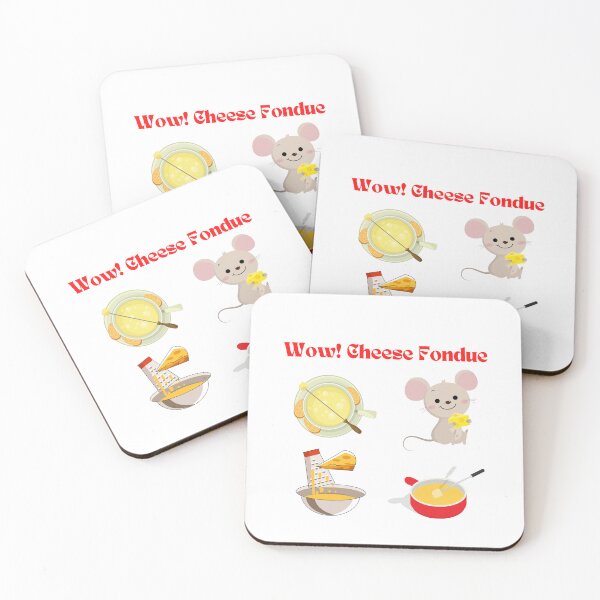 Item preview, Wow! Cheese Fondue Mouse, Cheese And Cheese Fondue designed and sold by debmund.