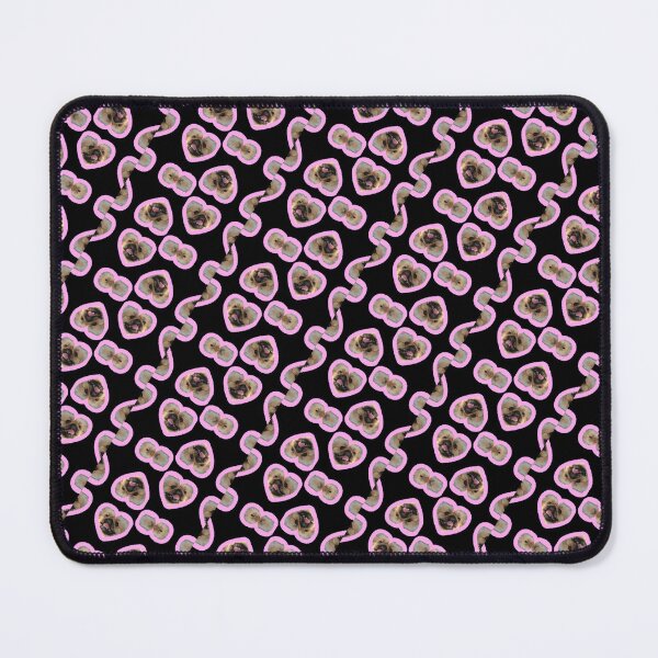 Item preview, Pekinese Dog In Pink Heart Abstract Seamless Pattern Design designed and sold by HarlemsGee.
