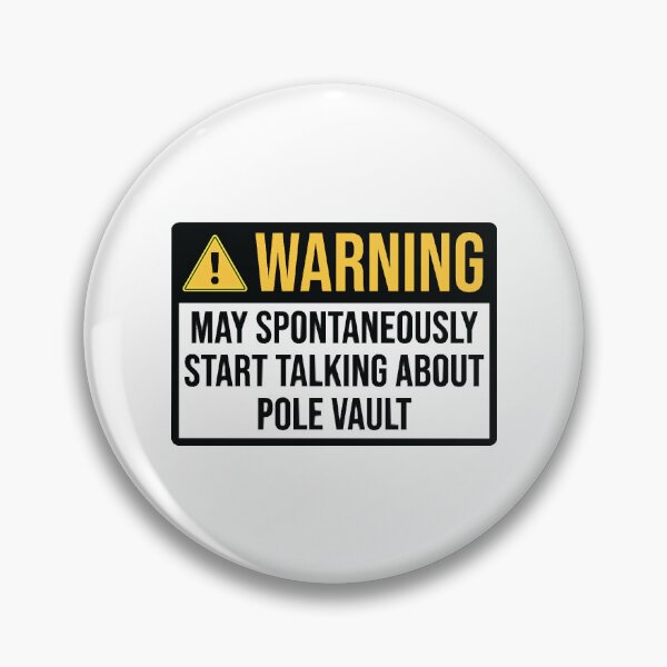 Item preview, Pole Vault Funny Warning For Vaulting designed and sold by BunhanhoAdio.