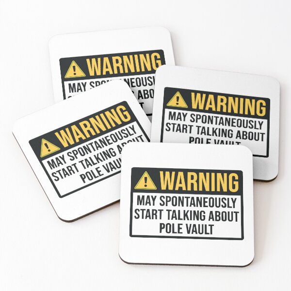 Item preview, Pole Vault Funny Warning For Vaulting designed and sold by BunhanhoAdio.