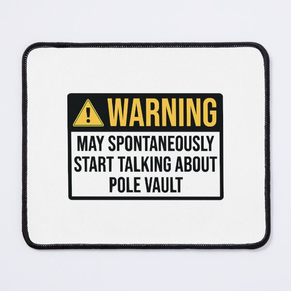 Item preview, Pole Vault Funny Warning For Vaulting designed and sold by BunhanhoAdio.