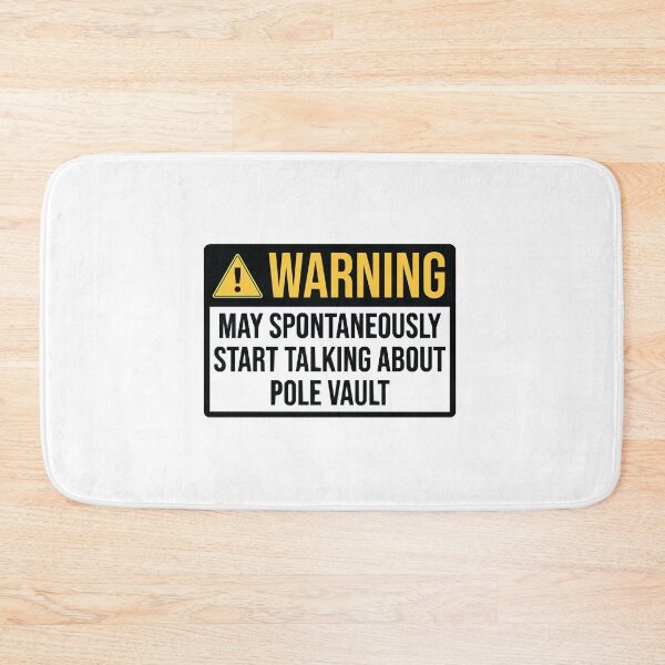 Item preview, Pole Vault Funny Warning For Vaulting designed and sold by BunhanhoAdio.
