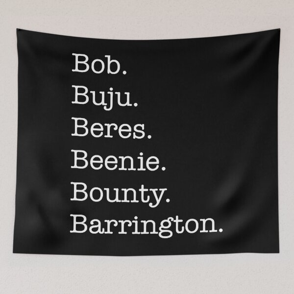 Item preview, Bob Buju Beres Beenie Bounty Barrington designed and sold by AmeliaSandra.