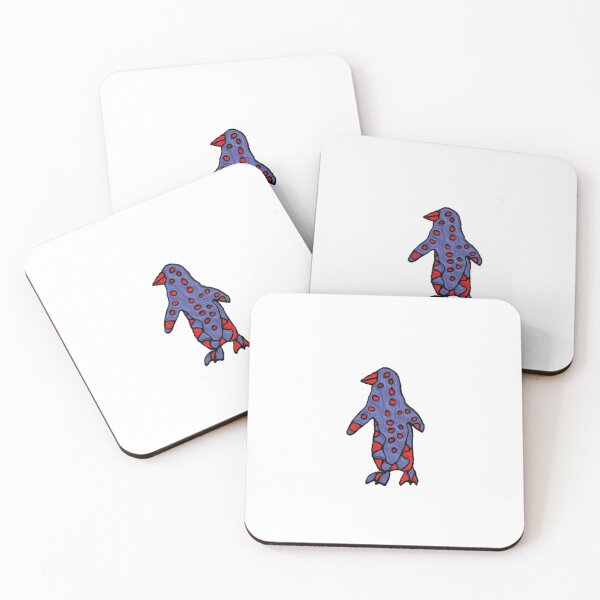 Item preview, oily paint of a penguin  designed and sold by Coffeemerc117.