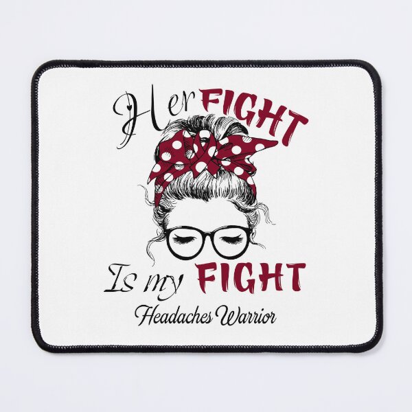 Item preview, Headaches Awareness - Her Fight is my Fight - Support Headaches Gifts designed and sold by Aaron309.