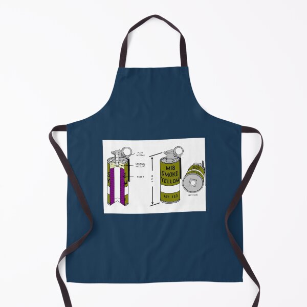 Item preview, M-18 Rauchgranate Technischer Cutaway Longshirt designed and sold by arcadeshirtsdd.