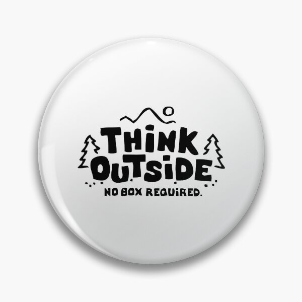 Item preview, Think Outside - No Box Required designed and sold by BunhanhoAdio.