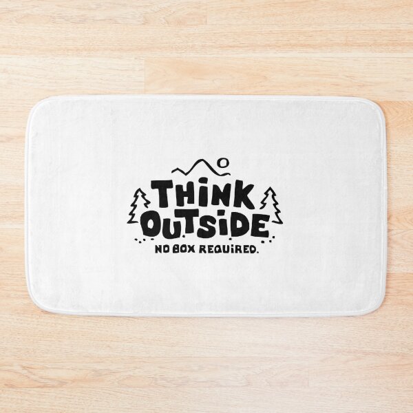 Item preview, Think Outside - No Box Required designed and sold by BunhanhoAdio.