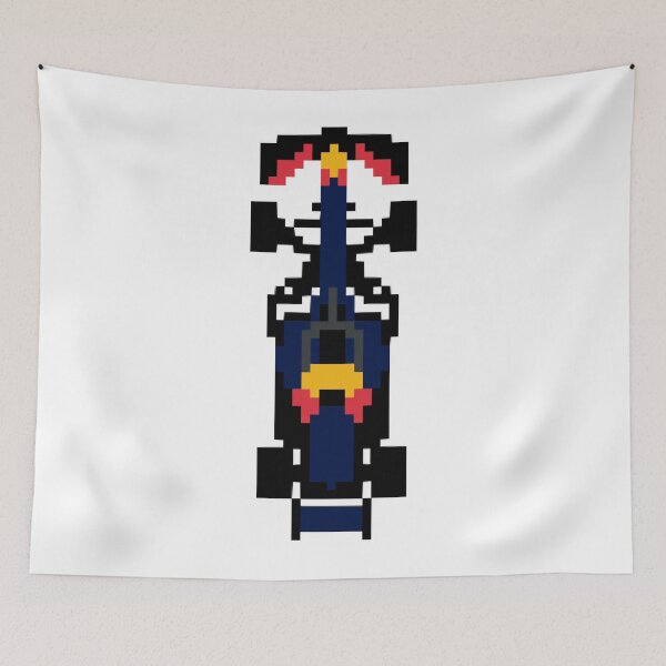 Item preview, RedBull F1 Car pixel art designed and sold by AmeliaSandra.