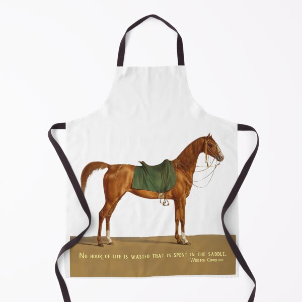 Item preview, Horse Quote: No hour of life is wasted that is spent in the saddle. designed and sold by amuseXpress.