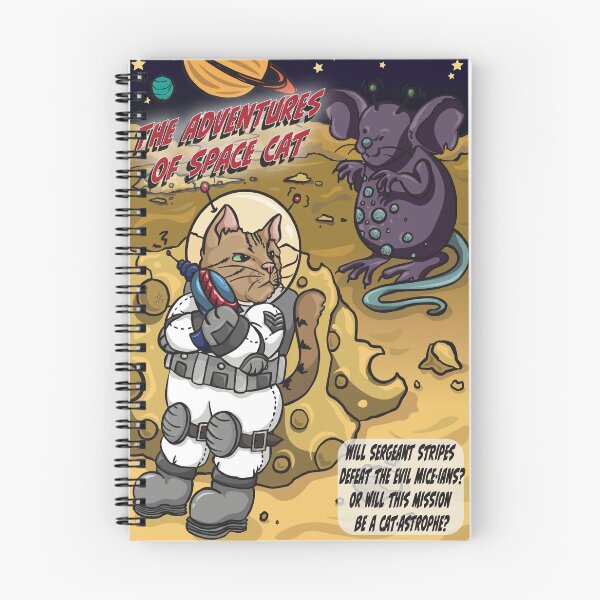 Item preview, The Adventures of Space Cat designed and sold by artsbyh.