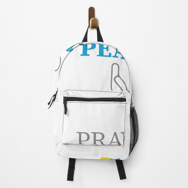 Item preview, Pray For Peace Quote, Ukraine Design, Cool Essential T-Shirt designed and sold by issam-lahlou.