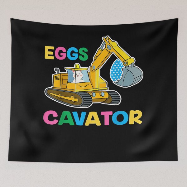 Item preview, Easter Egg Hunt EggsCavator Toddlers Funny Digging Easter T-Shirt designed and sold by reuhlucban.