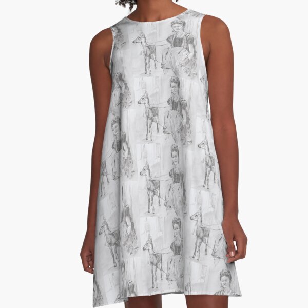 Frida Khalo A-Line Dress