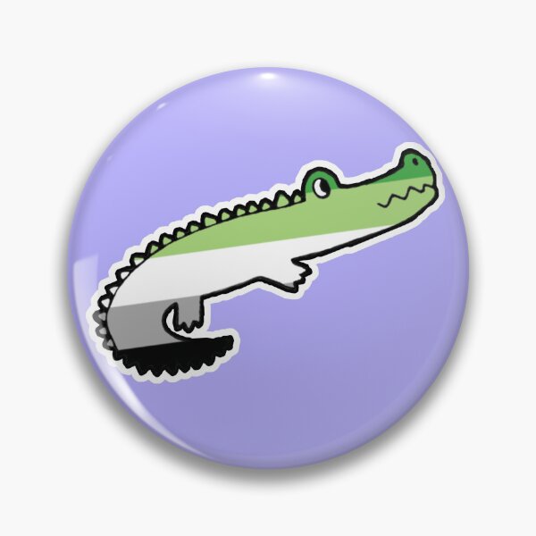 Item preview, Aromantic crocodile designed and sold by D0NN13D1N0.