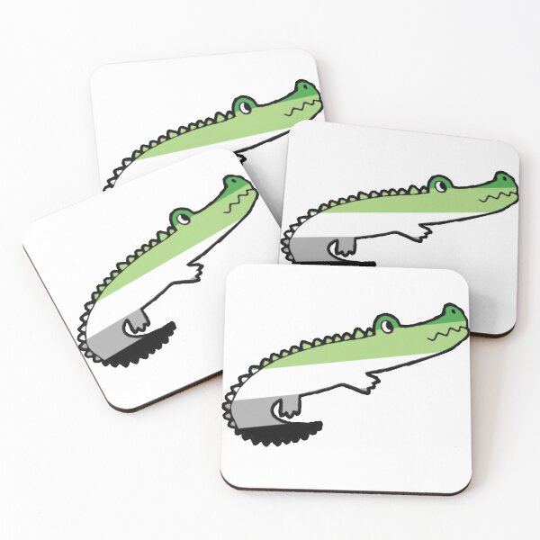 Item preview, Aromantic crocodile designed and sold by D0NN13D1N0.