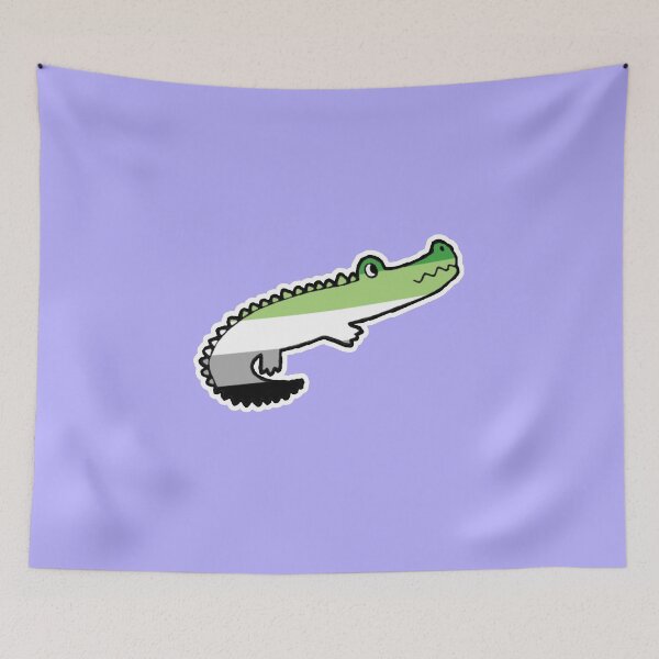Item preview, Aromantic crocodile designed and sold by D0NN13D1N0.