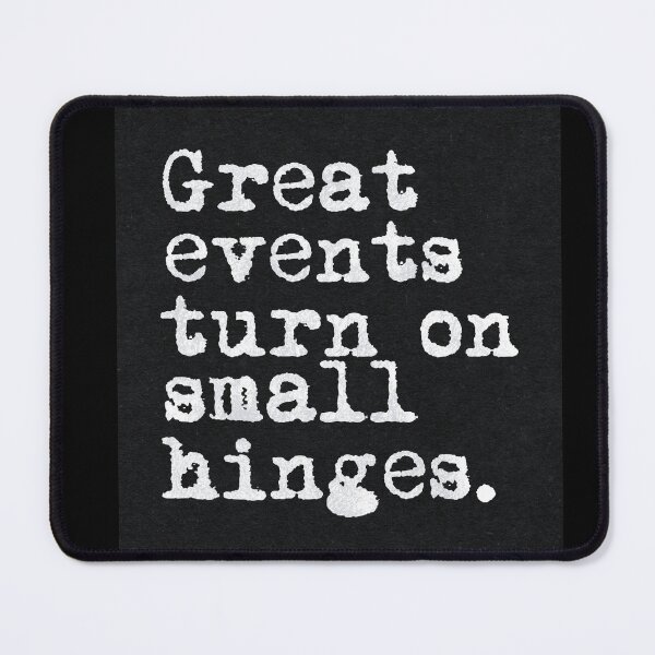 Item preview, Great Events Turn on Small Hinges designed and sold by OctGaveAParty.