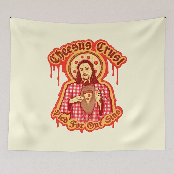 Item preview, Cheesus Crust designed and sold by LVBART.