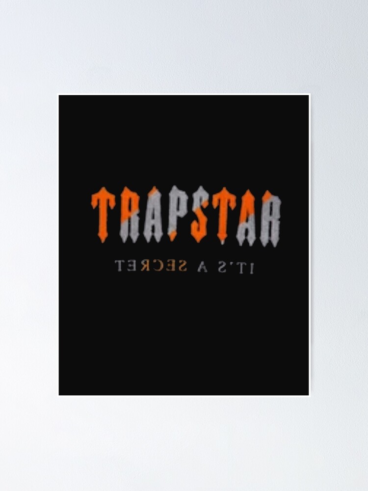 "TRAPSTAR Orange Stripes Graphic" Poster for Sale by BullZDesign