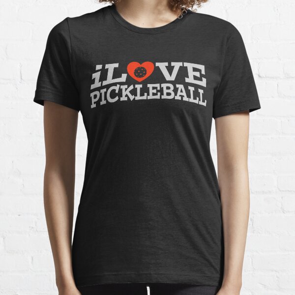 Item preview, I love (heart) pickleball designed and sold by Dan66.