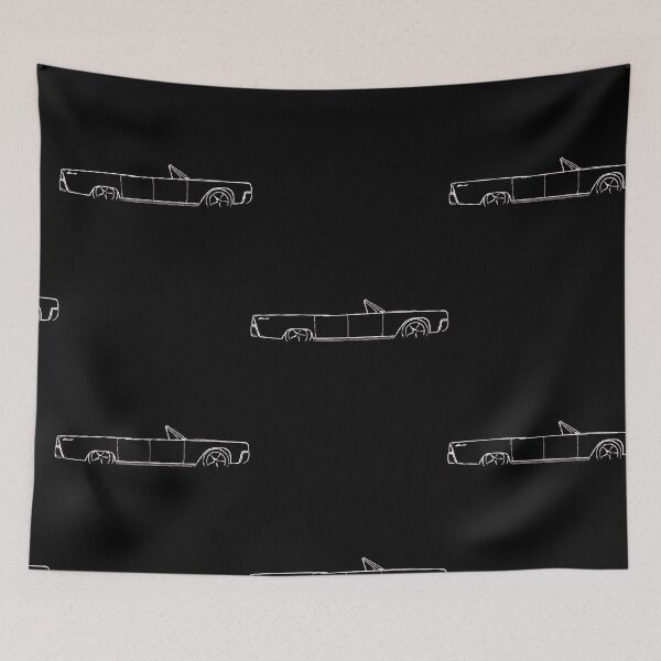 Item preview, 1964 Lincoln Continental - profile stencil, white  designed and sold by MichaelGlo1007.