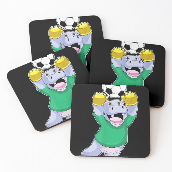 Item preview, Hippo Goalkeeper Soccer Sports  designed and sold by warningleoba.