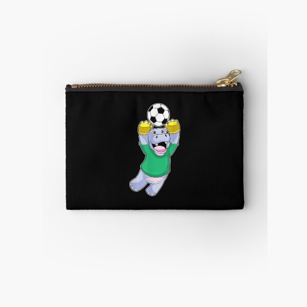 Item preview, Hippo Goalkeeper Soccer Sports  designed and sold by warningleoba.