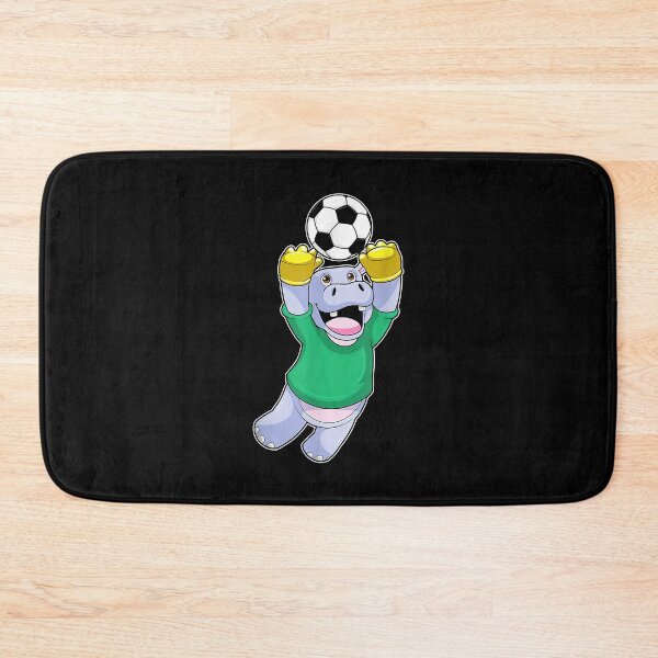 Item preview, Hippo Goalkeeper Soccer Sports  designed and sold by warningleoba.