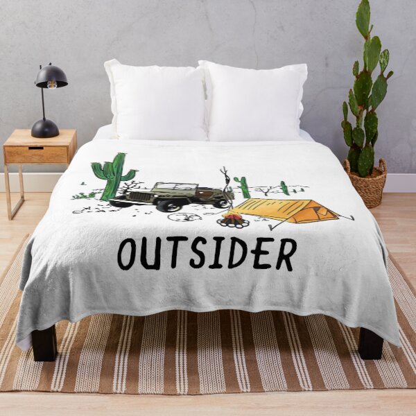 Aperçu de l'œuvre Camping Randonnée Outsider Funny Amant créée et vendue par HansaYenla.